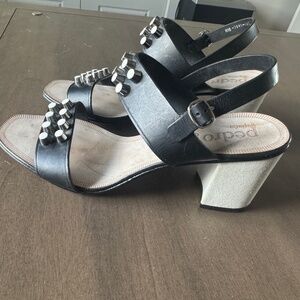 Pedro Garcia Studded Heeled Sandal